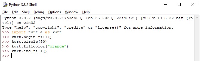 Python For Kids lesson screenshot: Step 16-7
